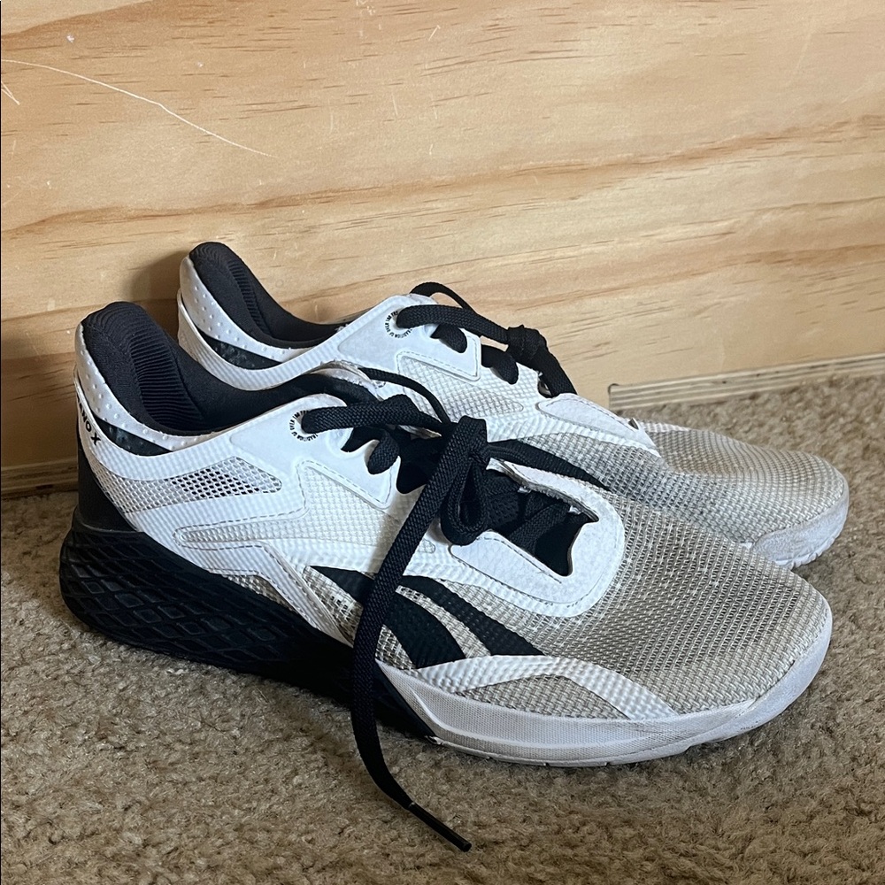Reebok Nano X Black and White